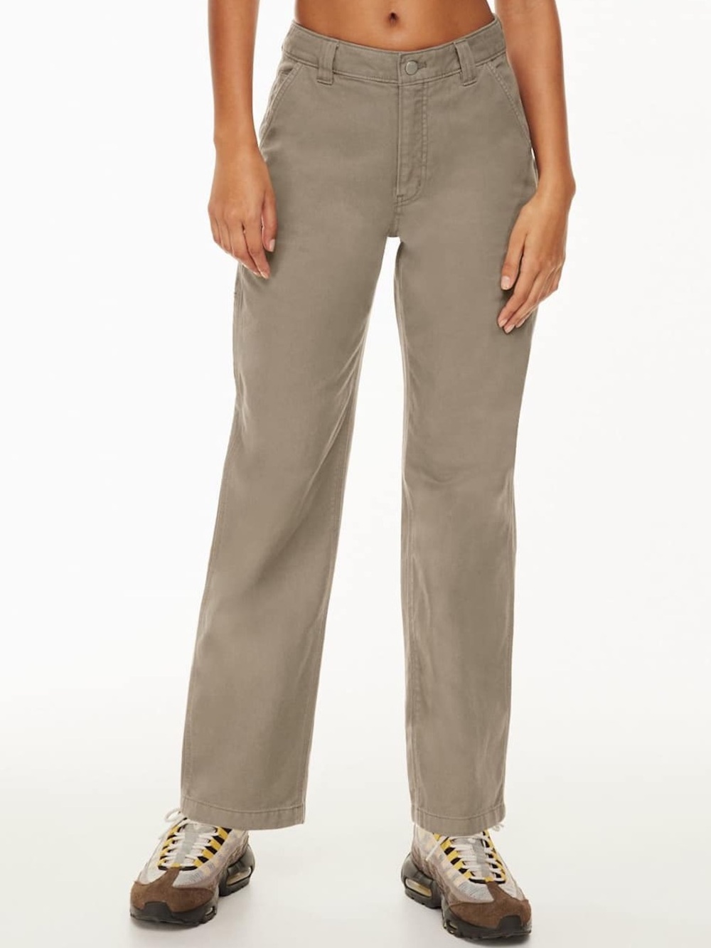 Artizia TNA Greenwich‎ Tan Cargo Pant Straight Leg Jeans Size 4 NEW